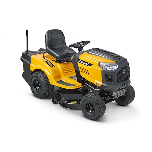 CubCadet LT1-NR92 riding lawn mower, SKU 13AB77BE603, side angle on white background.