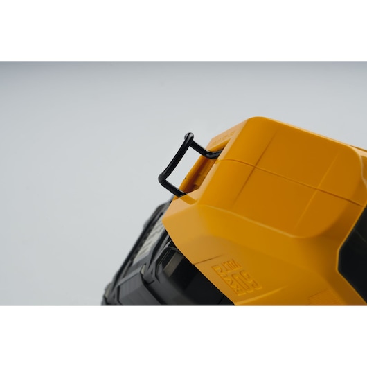 CubCadet 41AT6TGT603 yellow and black product close-up with handle, side angle, white background.